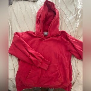 Red Cozy Hoodie TNA